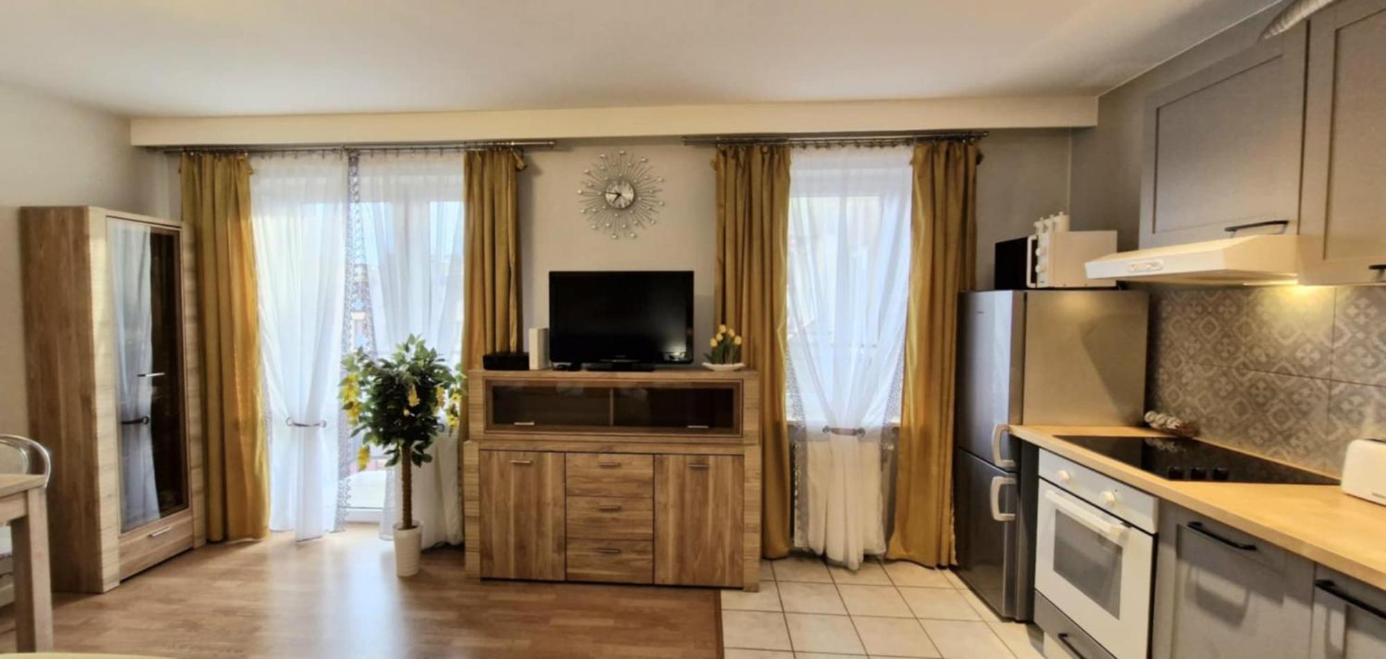 Cozy Modern Apartment Sunrise Studio 35M2 Balcony 3 Persons Краков Экстерьер фото
